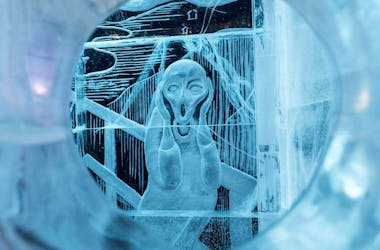 Visit an ice bar during a private city walk
